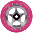 Proto StarBright Sliders Neon Pink 110mm Freestyle Scooter Wheels