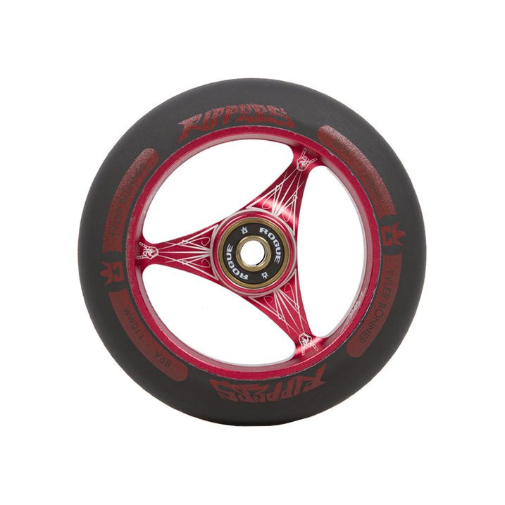 Rogue Ripper Wheels (PAIR), Scooter Wheels, Black Red