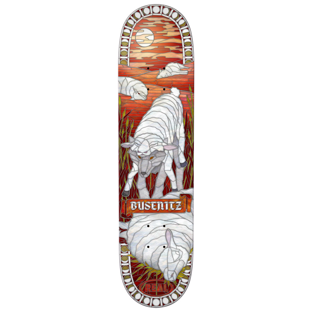 Real Max 4Q Cathedral Skateboard Deck Orange 8.5 wb14.25 | eBay