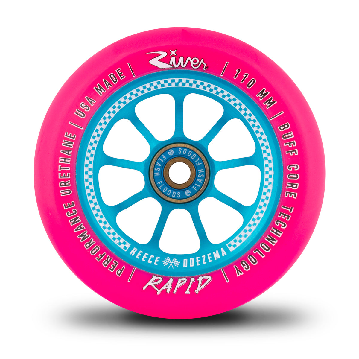 River Checkmate Reece Doezema 110mm (PAIR) - Scooter Wheels