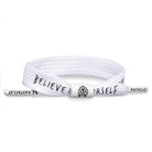 Rastaclat Single Lace Believe White - Bracelet