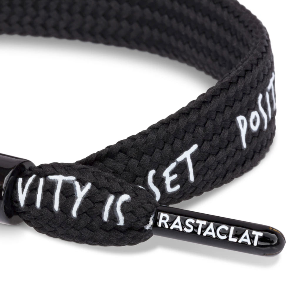 Rastaclat Single Lace Mindset Black - Bracelet TIp