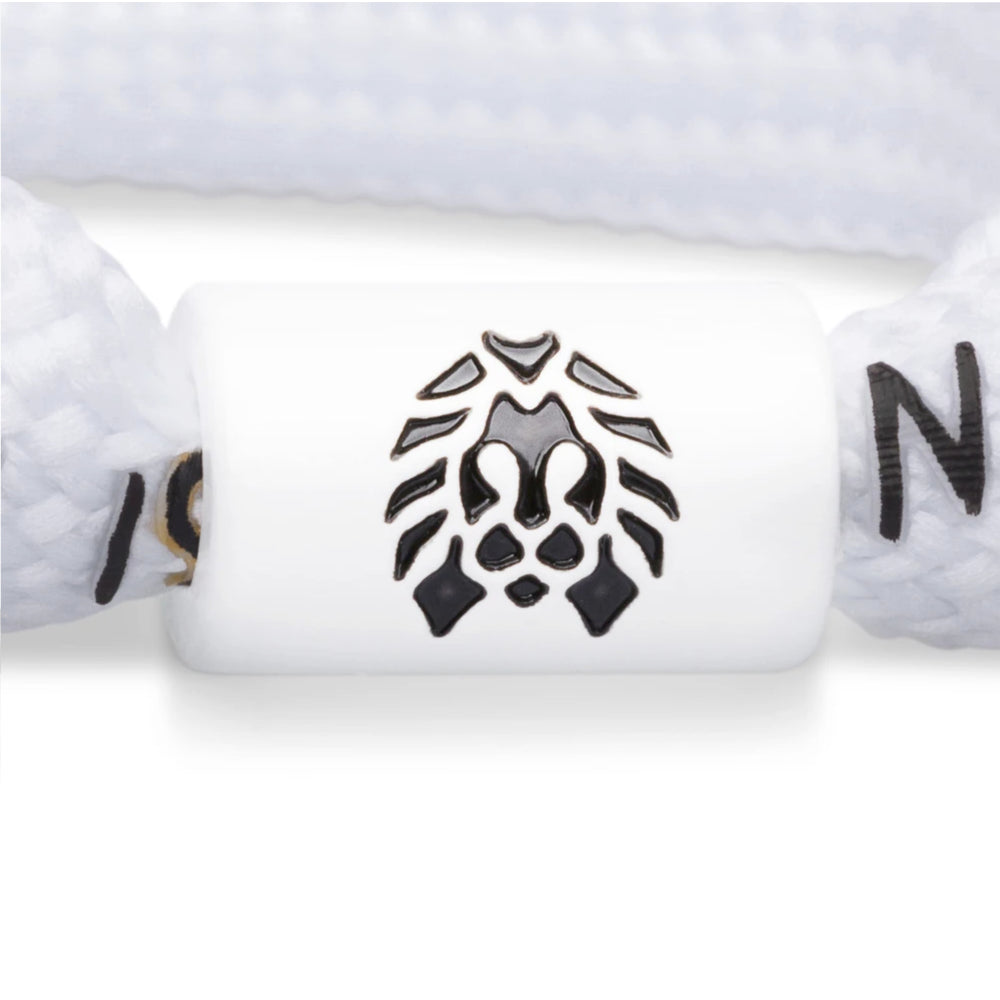 Rastaclat Single Lace Mindset White - Bracelet Logo