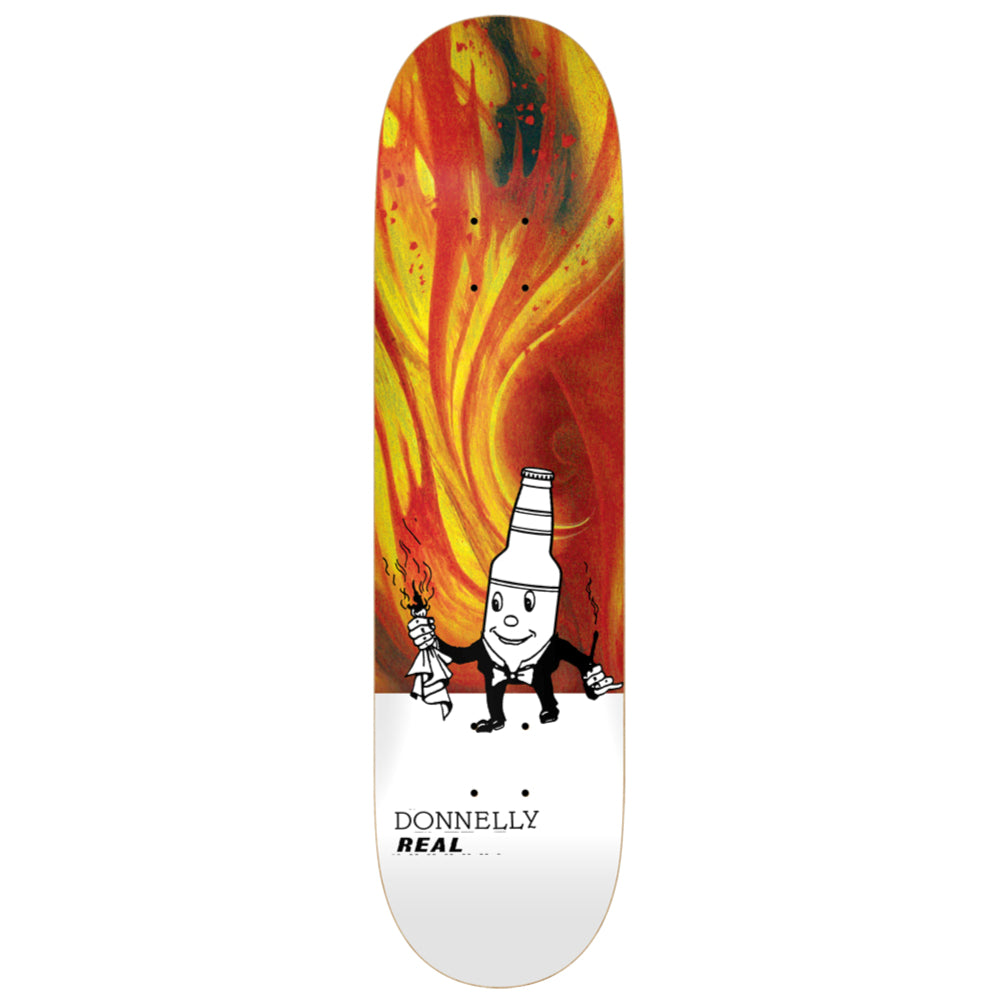 Real Donnelly Burning D.A.D.S. 8.55 - Skateboard Deck