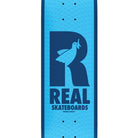 Real Doves Redux Renewal Blue 7.75 Skateboard Deck Close Up