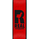 Real Doves Redux Renewals Red 8.5 Skateboard Deck Close Up