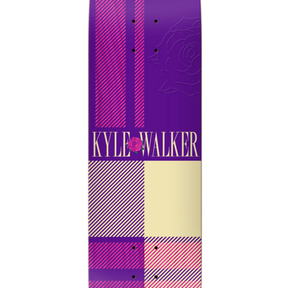 Real Kyle Walker Highlander 8.06 - Skateboard Deck Close Up