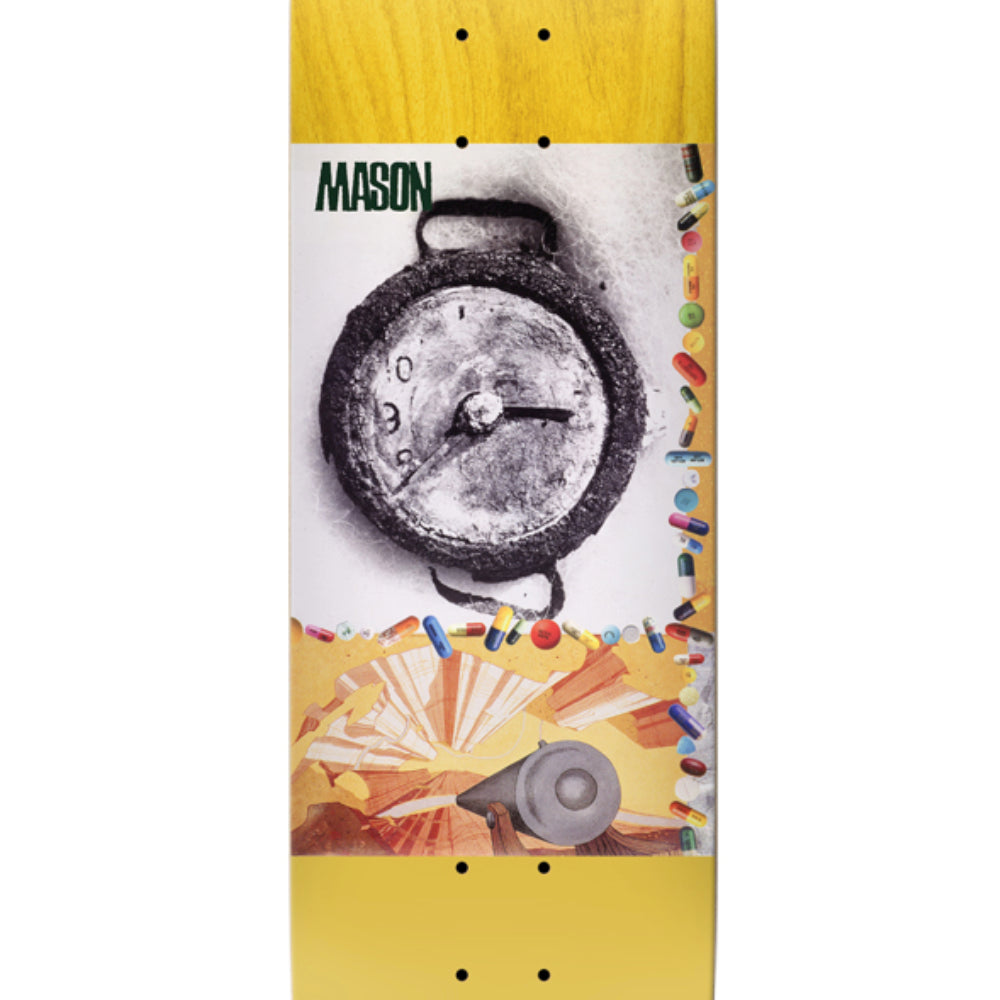 Real Mason Box Car 8.5 - Skateboard Deck Close Up