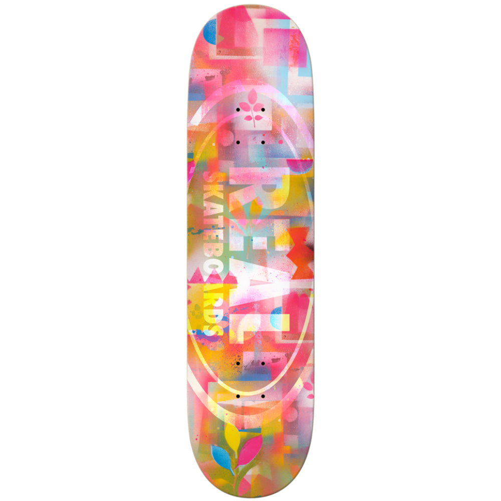 Real Team Acrylics 8.38 - Skateboard Deck