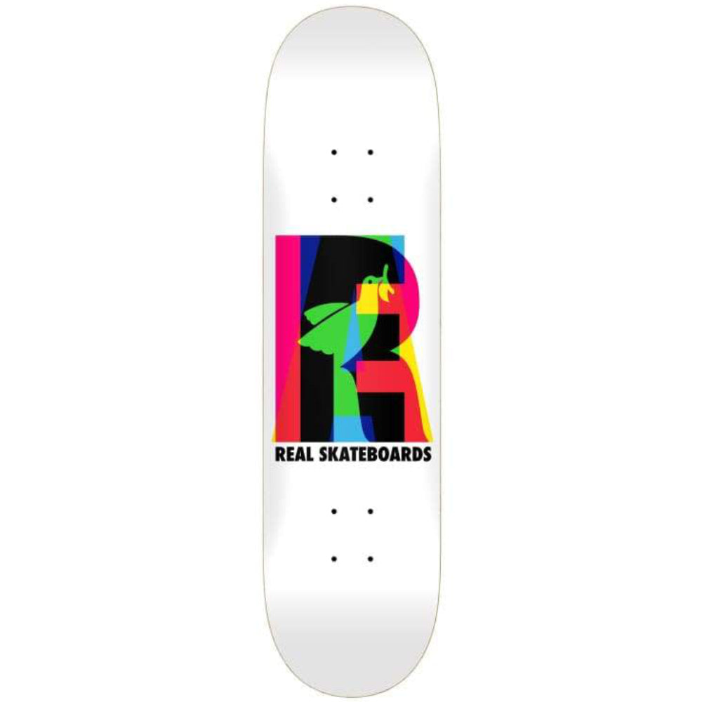 Real The Eclipsing Series Team White 8.25 - Skateboard Deck