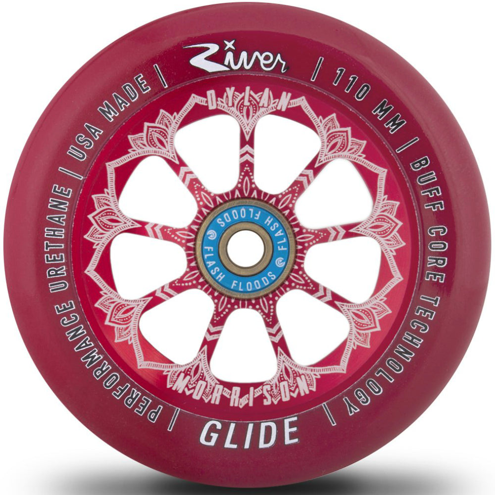 River Bloody Glides Dylan Morrison 110mm (PAIR) - Scooter Wheels