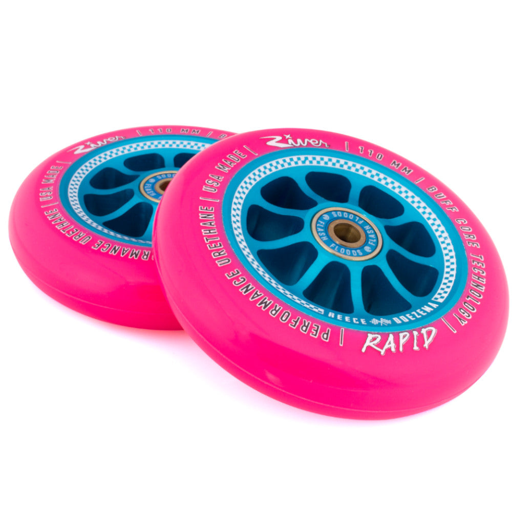 River Glides Checkmate Reece Doezema 110mm (PAIR) - Scooter Wheels Made In The USA