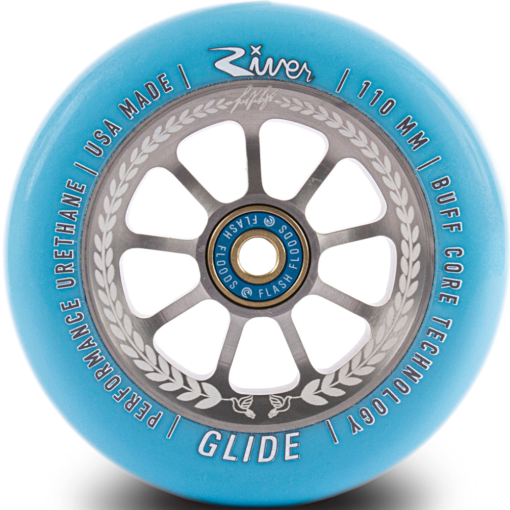 River Glides Serenity Juzzy Carter 110mm (PAIR) - Scooter Wheels