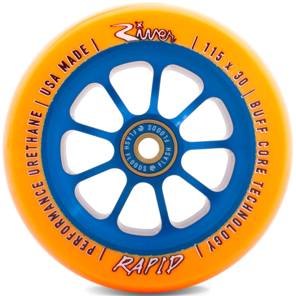 Three Rivers Push Rims River Rapids Sunfire 115x30mm (PAIR) - Scooter Wheels – Versus Pro Shop