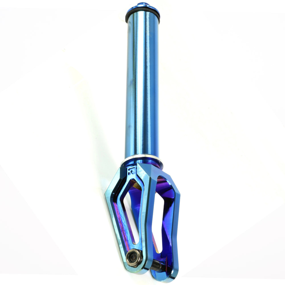 Root Industries Air HIC / SCS Freestyle Scooter Fork Bluray Blue Neo Chrome
