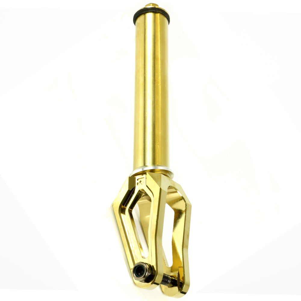 Root Industries Air HIC / SCS Freestyle Scooter Fork Gold Rush
