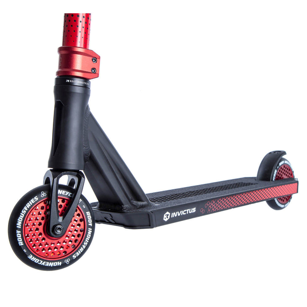 Root Industries Invictus 2 - Scooter Complete Black Red Left Front 