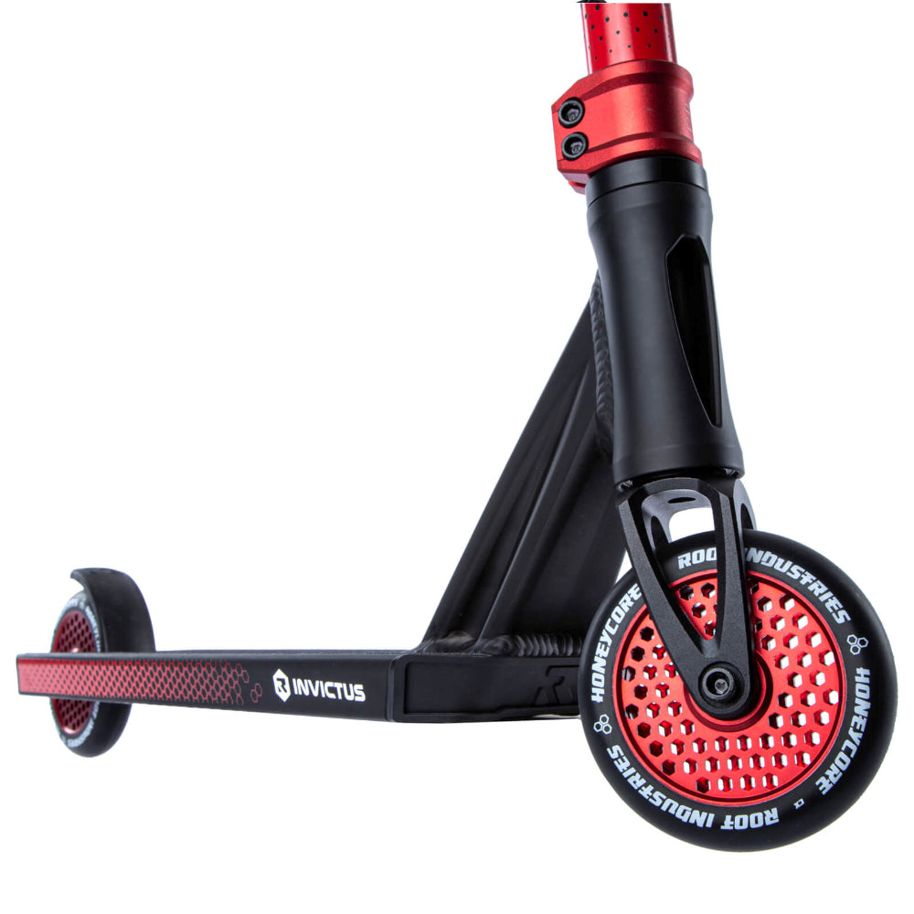 Root Industries Invictus 2 - Scooter Complete Black Red Right Front