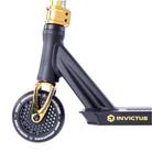 Root Industries Invictus 2 - Scooter Complete Gold Rush Front Side Black Honeycore