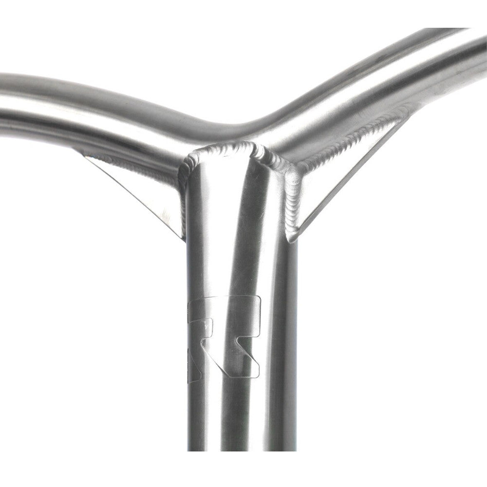 Root Industries Invictus Titanium - Scooter Bar Close Up Welds Reinforced