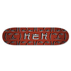 HEH OG Silver Logo Red Top / Bottom - Skateboard Deck