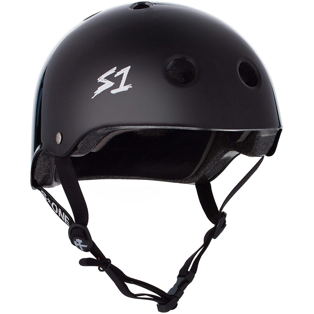 S1 Lifer Gloss Black CERTIFIED - Helmet