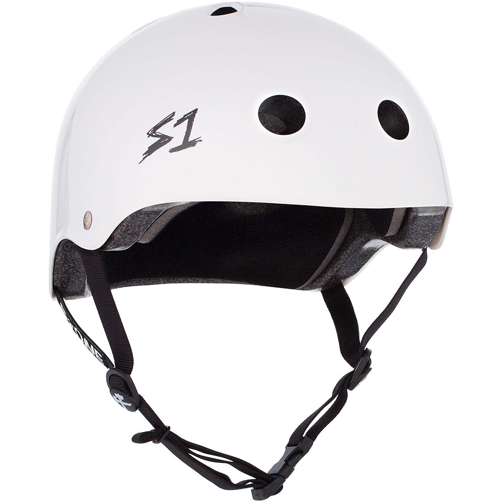 S1 Lifer Gloss White CERTIFIED - Helmet