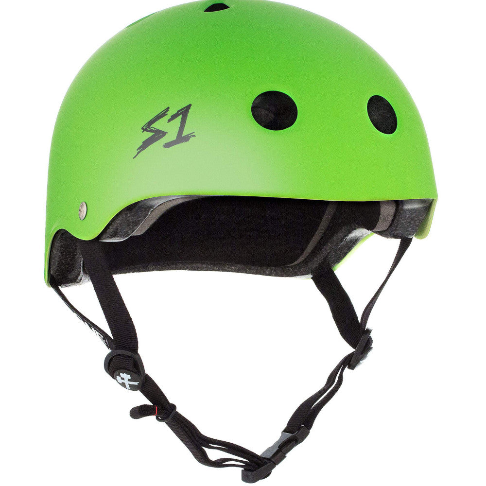 S1 Lifer Matte Bright Green CERTIFIED - Helmet