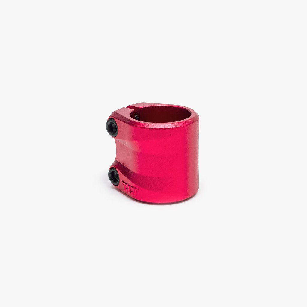 Tilt Sculpted Double Scooter Clamp, Red