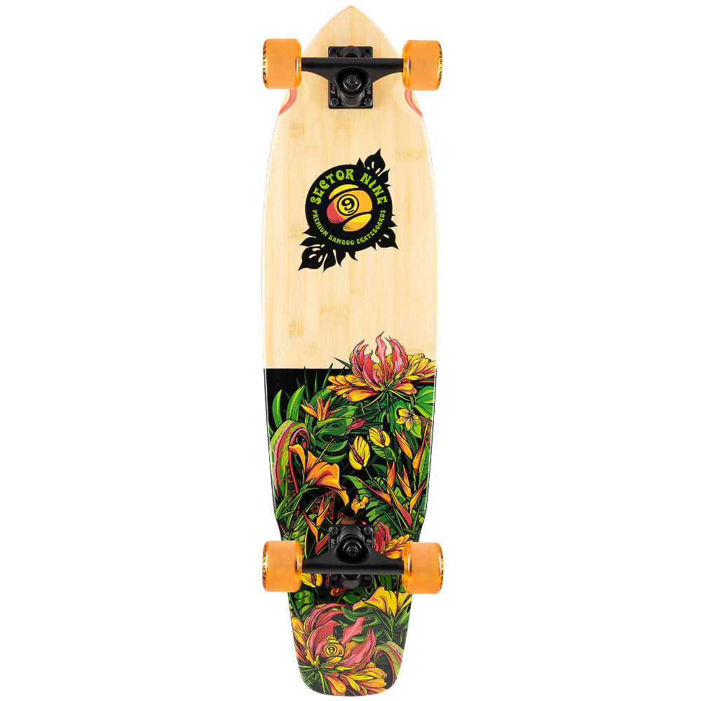 Sector 9 FT. Eden - Longboard Complete Full View