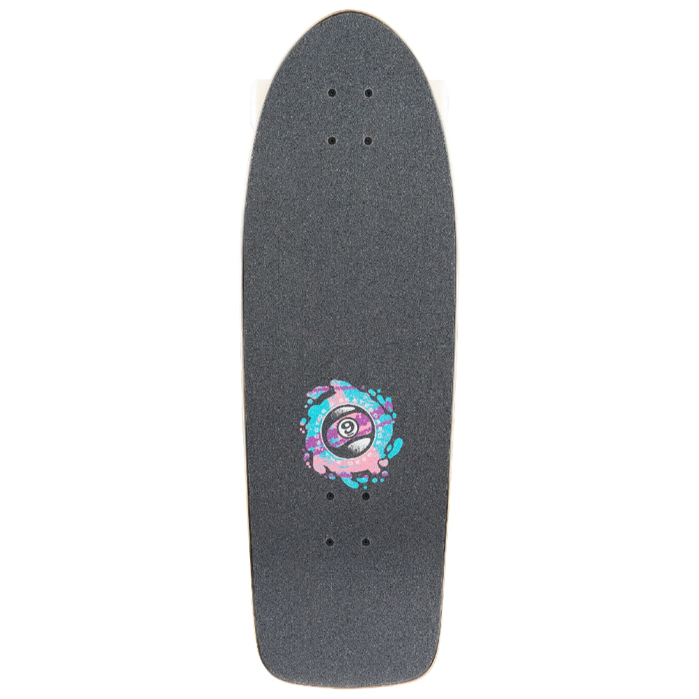 Sector 9 Fat Wave Fossil 30in - Cruiser Complete Top Griptape