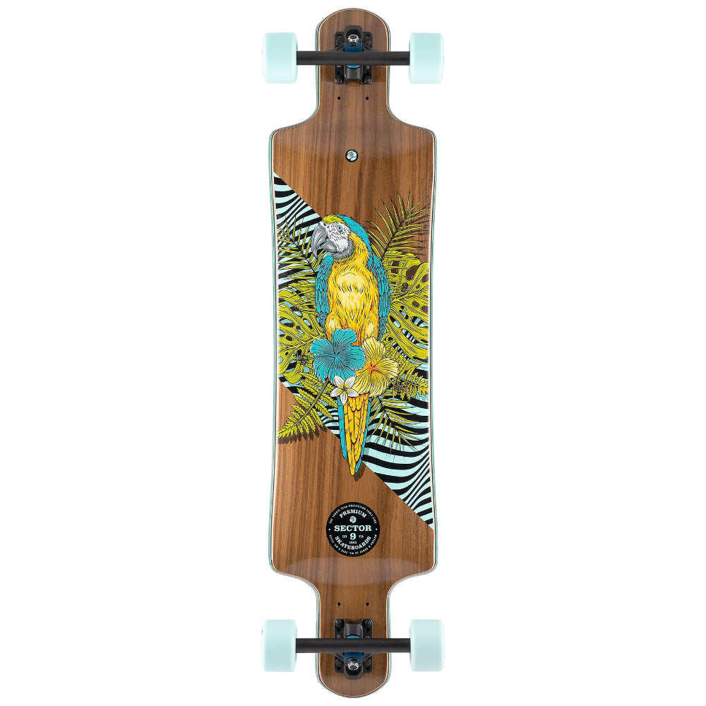 Sector 9 Fault Line Perch 39.5in - Longboard Complete Bottom Deck Design Perrot