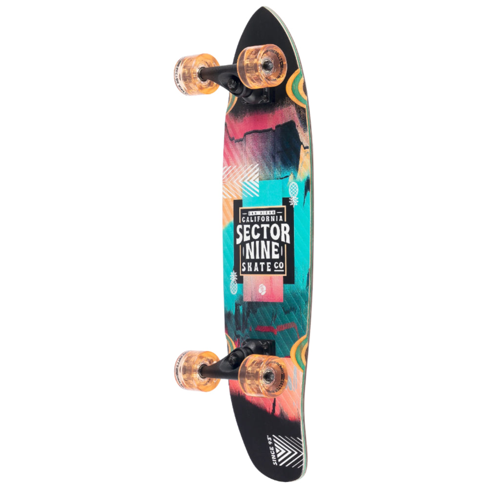 Sector 9 Hopper Hoopla  27.5in - Cruiser Complete Angle View