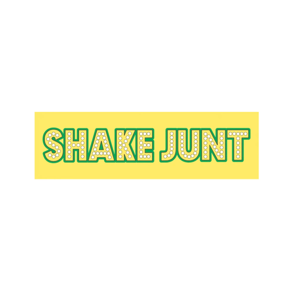 Shake Junt Strech Logo Yellow - Sticker