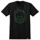 Spitfire Bighead Black / Dark Green T-Shirt