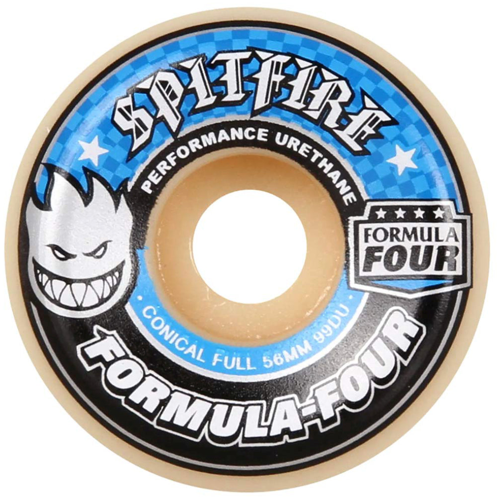 Spitfire Conical Full Formula Four 99D 56mm Skateboard Wheels