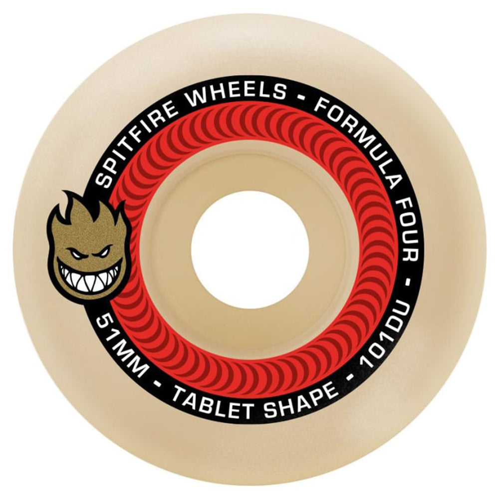 Spitfire Formula4 Tablets Natural 101D - Skateboard Wheels
