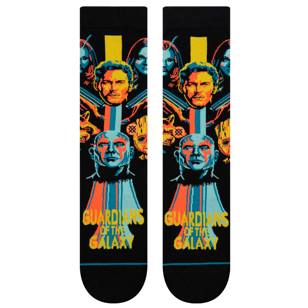 Stance Awesome Mix Crew Guardians Of The Galaxy Socks Front