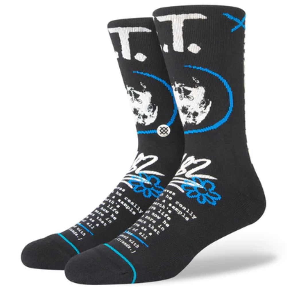 Stance E.T. Extra Terrestrial Crew Black - Socks