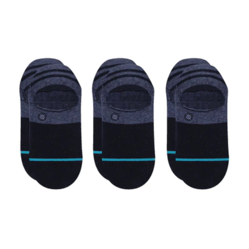 Stance Gamut 2 No Show 3 Pack Navy - Socks