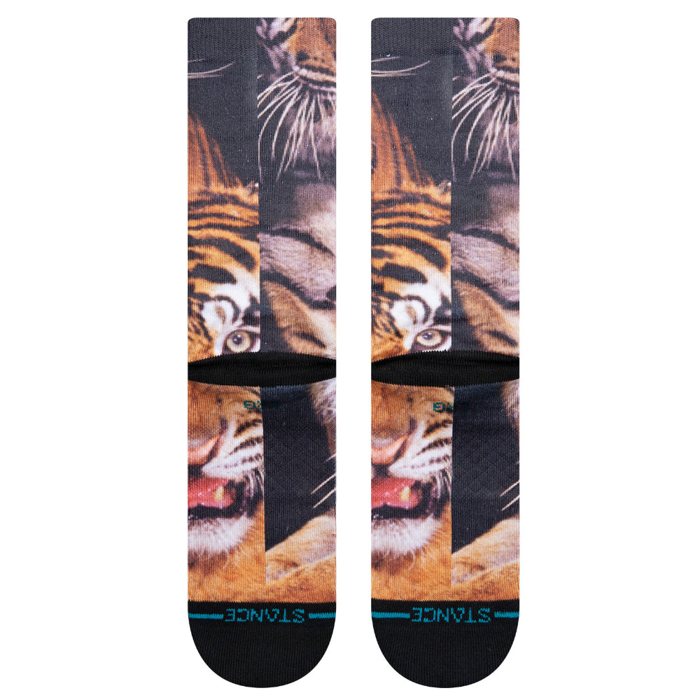 Stance National Geographic Two Tigers Crew Socks Back