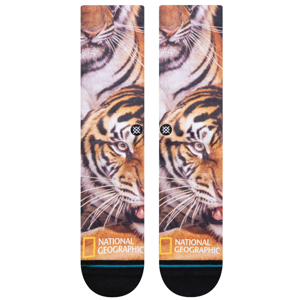 Stance National Geographic Two Tigers Crew Socks Front