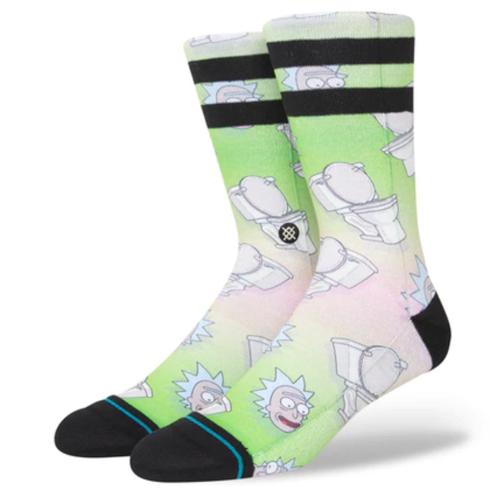Stance Rick And Morty The Seat Crew Socks