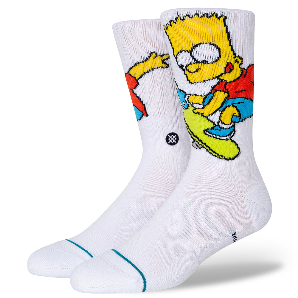 Stance Simpsons Crew 3 Pack Collection Socks Bart