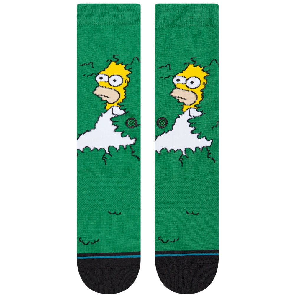 Stance Simpsons Homer Crew Socks Front
