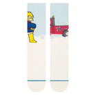 Stance x The Simpsons Mr. Plow Crew Socks Infiknit Front