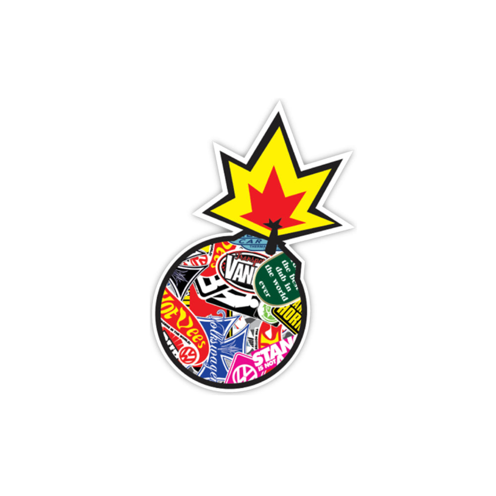 Sticker Bomb Logo Sticker
