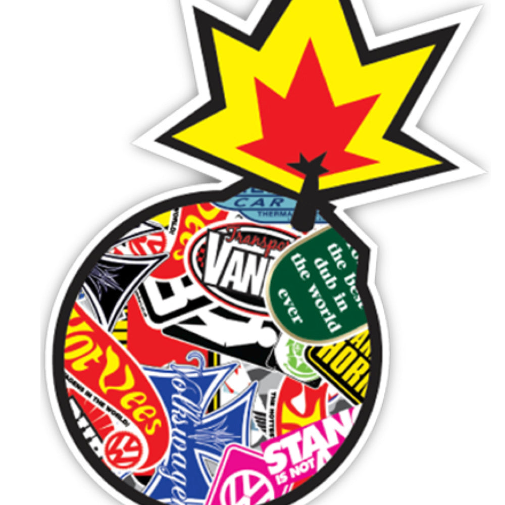 Sticker Bomb Logo Sticker Zoom