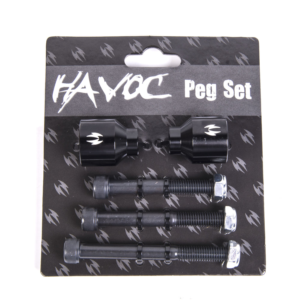 Havoc - Scooter Pegs Black