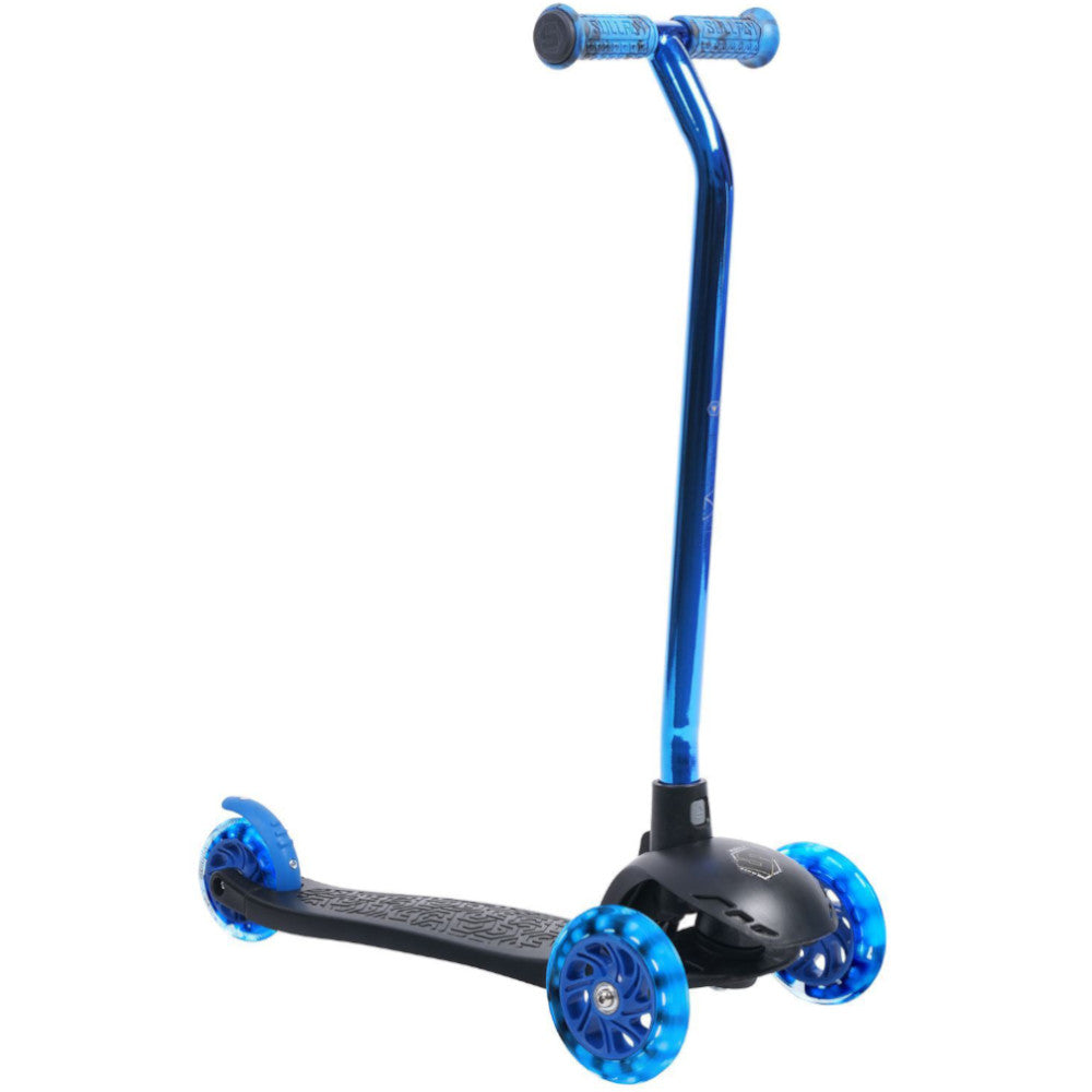 Sullivan Lean N Glide Tri Scooter - Kick Scooter Blue Black Light Wheels